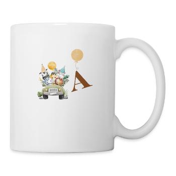 Brief an Safari - Tasse - Weiß - Rechts