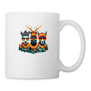 Joyeux Noël moche - Mug blanc - blanc - Droite