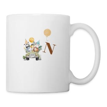 Letter N Safari - Mug - white - Right