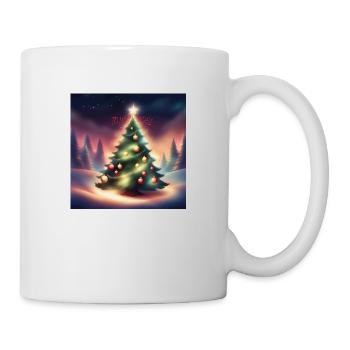 Merry Christmas Tree - Mug - white - Right