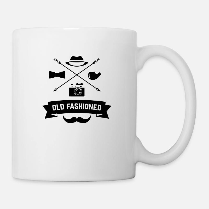 Old Fashioned - Tasse - Weiß