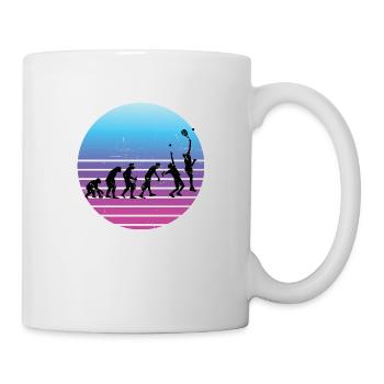 Paddle Racket Paddle Tennis Paddle Court - Mug - white - Right