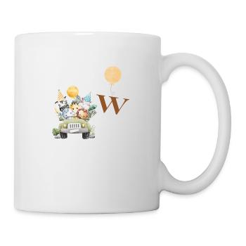 Letter W Safari - Mug - white - Right