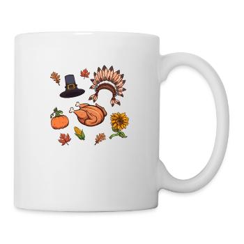 Thanksgiving Elements - Mug - white - Right