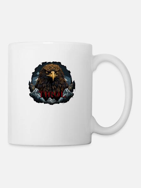 Dem Land Tirol die Treue! Tirol Design - Tasse - Weiß