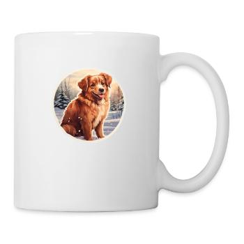 Wuffy winter magic - Mug - white - Right