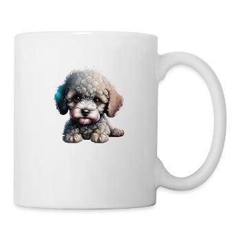Caniche Chien Propriétaire Caniche Chiot Chien Chiot Chien Amour - Mug blanc - blanc - Droite