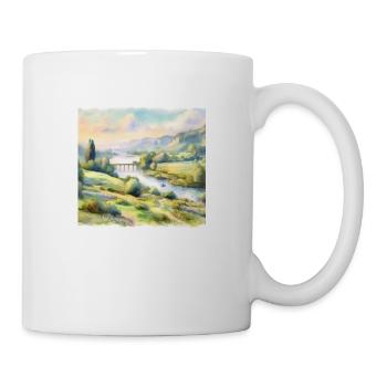 Watercolor Painting - Mug - white - Right