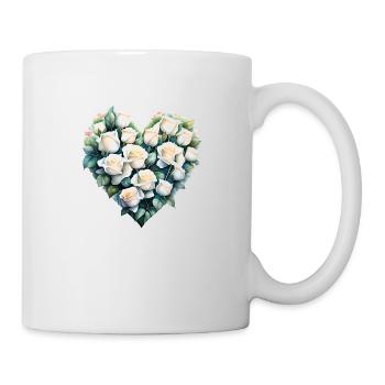 Valentine's Day Love Engagement Mother's Day Wedding - Mug - white - Right