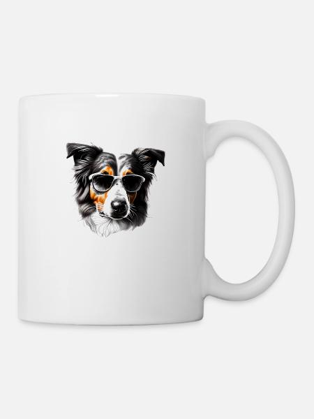 Australian Shepherd Dogs Dog Owner Dog - Mug - white