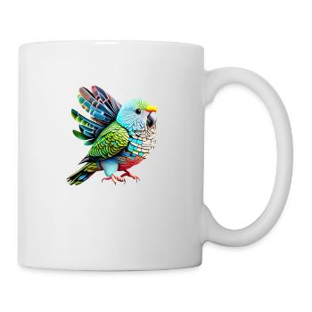 Budgie Bird Bird Owner Cockatiel - Mug - white - Right