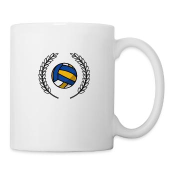 Volleyball crown - Mug - white - Right