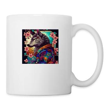 Wolf Japanese - Mug - white - Right