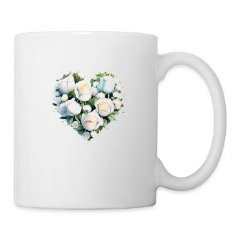 Wedding, Love, Valentine's Day, Engagement, Mother's Day - Mug - white - Right