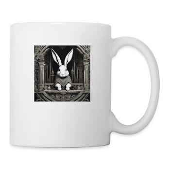 The White Rabbit - Tasse - Weiß - Rechts