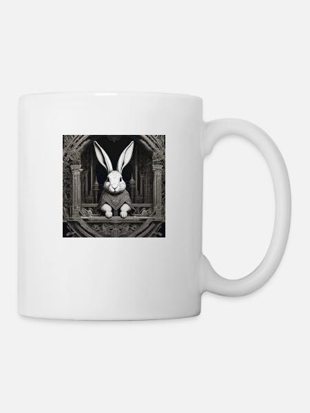 The White Rabbit - Tasse - Weiß