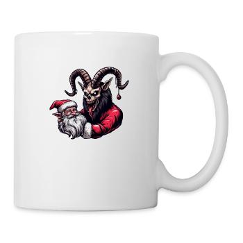 Krampus Santa Claus Christmas Evil Monsters - Mug - white - Right