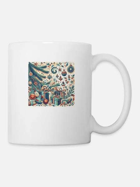 Bescherung - Tasse - Weiß