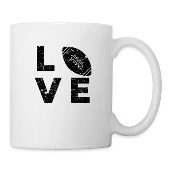 Rugby Love - Mug - white - Right