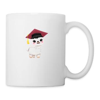 Bachelor's Degree Graduation Graduate Alpaca - Mug - white - Right