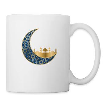 Ramadan Mubarak muslim islam Fasten moslem Allah - Tasse - Weiß - Rechts
