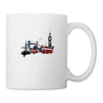 London, the vibrant capital - Mug - white - Right