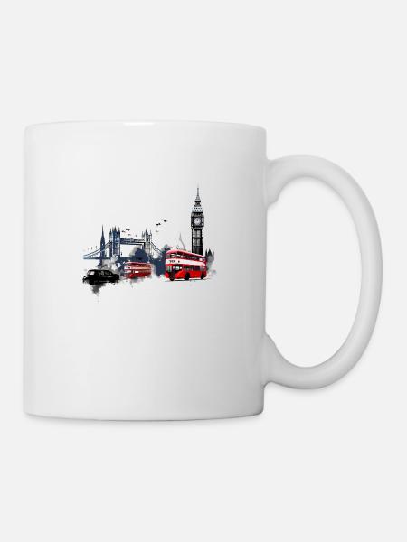London, the vibrant capital - Mug - white