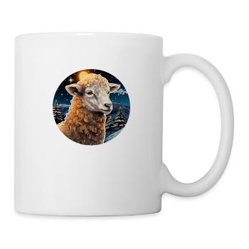 Winter wool - Mug - white - Right