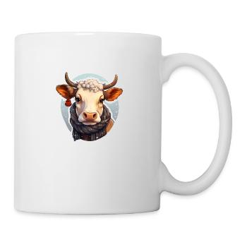 Weihnachten auf dem Land - Tasse - Weiß - Rechts