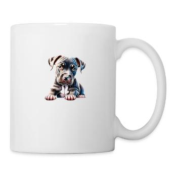 Staffordshire Bull Terrier Chien Propriétaires de chiens Chiens - Mug blanc - blanc - Droite