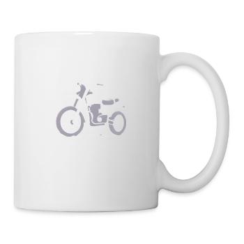 Moto Motocross Fan de moto Motard - Mug blanc - blanc - Droite