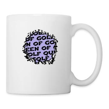 girlsgolf golf duvet jokes funny bowling golfdad - Mug - white - Right
