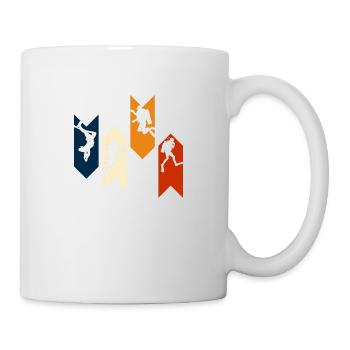 Vintage Retro Scuba Diving - Gift Idea - Mug - white - Right