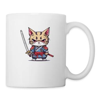 Samurai Cat #1 - Mug - white - Right