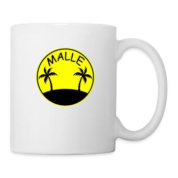 Île Palm Trees Malle - Mug blanc - blanc - Droite