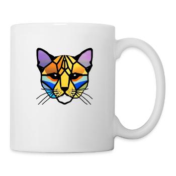 Domestic Cat Cat Cat Owner Pet Kitten - Mug - white - Right