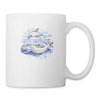 Dolphins - Mug - white - Right