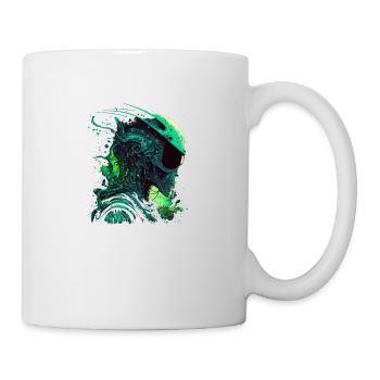 Außerirdischer Raum - Tasse - Weiß - Rechts