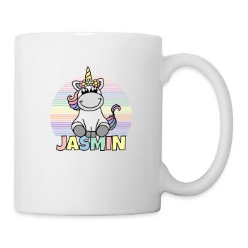 Jasmine Unicorn Name - Mug - white - Right