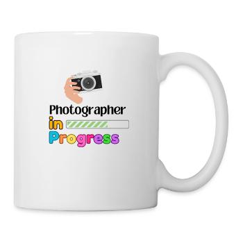 Photographe en cours Photo Cadeau étudiant - Mug blanc - blanc - Droite