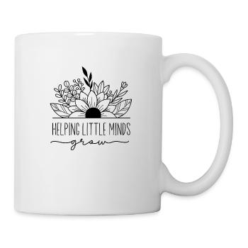Helping little Minds Grow - Mug - white - Right