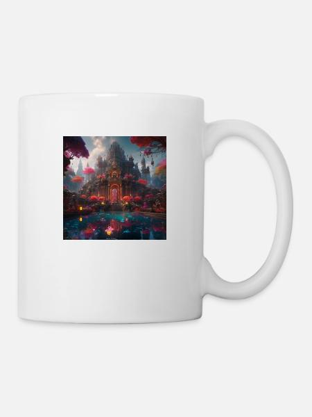 Das Paradies - Tasse - Weiß