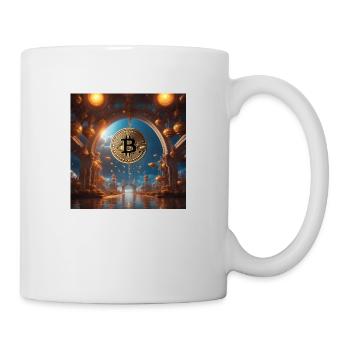 Bitcoin - Tasse - Weiß - Rechts
