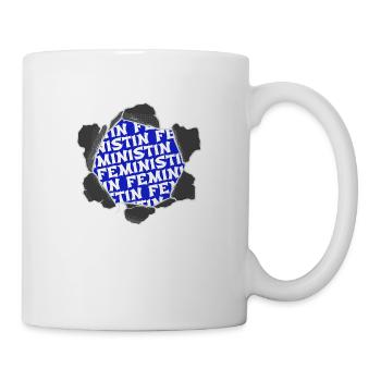 bday spaß protest girl female frauen 2018 woman - Tasse - Weiß - Rechts