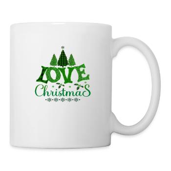 Cat Xmas christmas Santa Claus Nikolaus naughty - Mug - white - Right