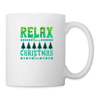 Xmas christmas santa claus nicholas naughty - Mug - white - Right