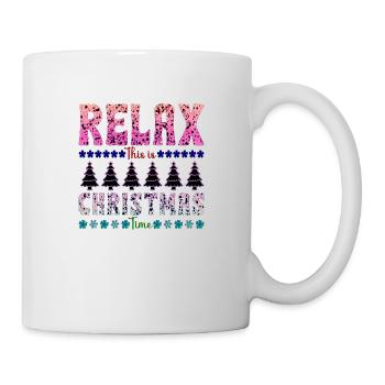 Xmas christmas santa claus nicholas naughty - Mug - white - Right