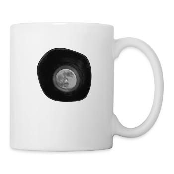 Trippy Moon Vinyl - Full Moonlight Schallplatte - Tasse - Weiß - Rechts