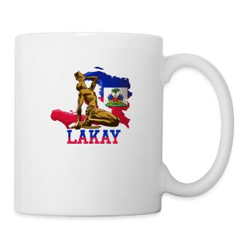 Haiti Haitian Flag Ayiti Haitian I Gift - Mug - white - Right