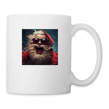 Crazy Santa Claus - Mug - white - Right